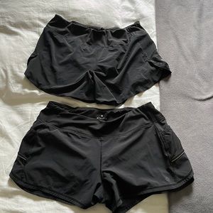 Athleta run shorts